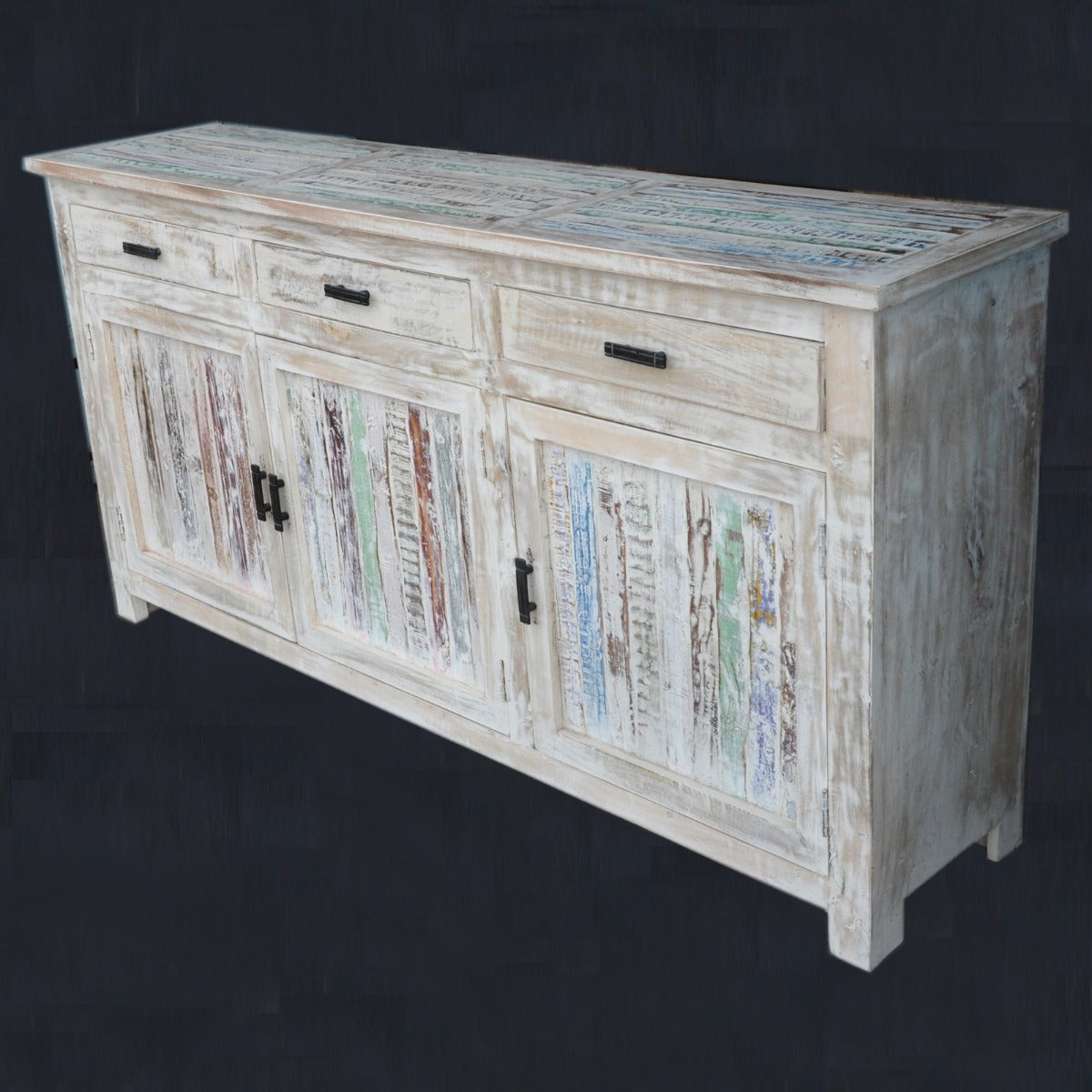 CORSO TIMBER SIDEBOARD-White wash-180-40-90