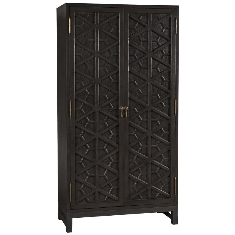 Luna Hand Carved Armoire/Wardrobe/Cabinet