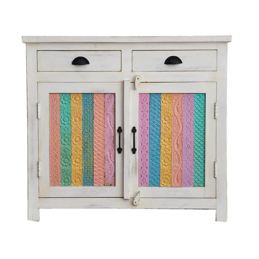 Rainbow Carved Wooden Sideboards & Cabinets