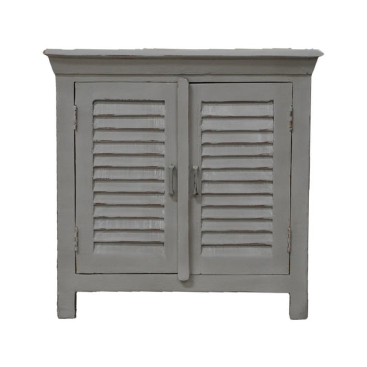 SHUTTER SIDEBOARD CABINET SMALL-Grey-80-40-75