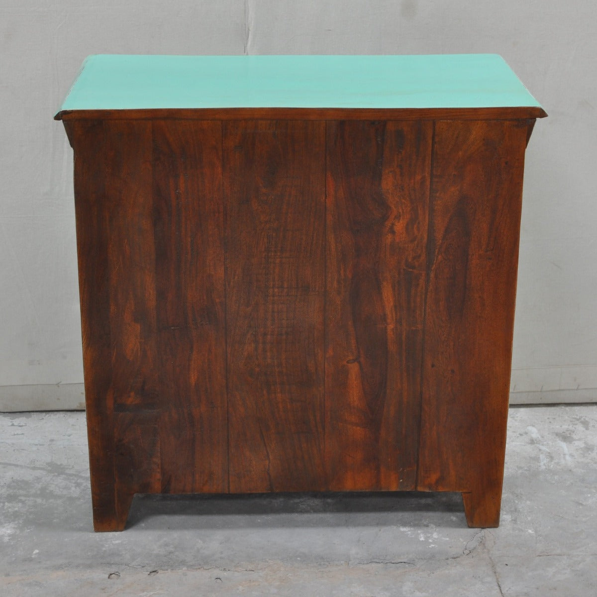 SHUTTER SIDEBOARD CABINET SMALL-Turquoise-80-40-75